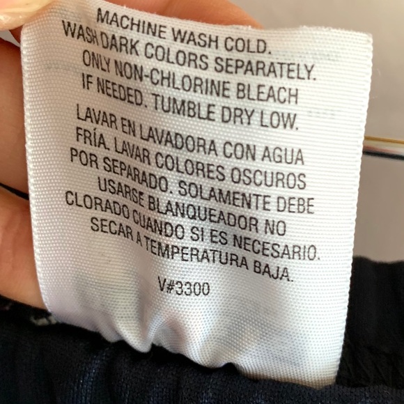 VINTAGE 1998 JERZEES SKORT BLUE WITH RED STRIPE - Picture 8 of 8